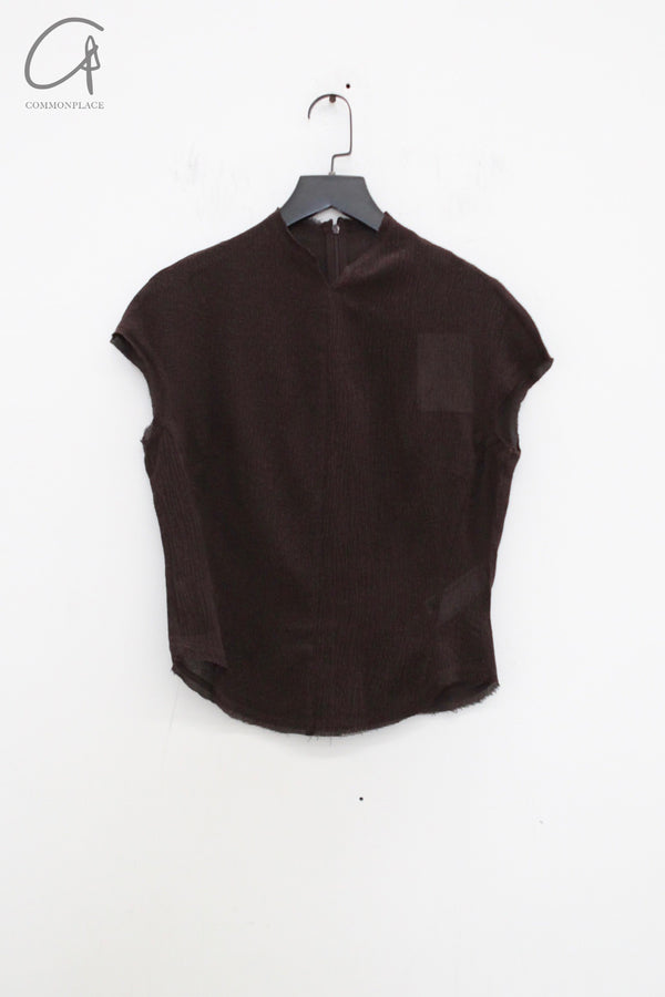 SAMUEL GUI YANG 25 Spring/Summer Tops/Skirts SGY-SS25ATP12-1-2-LYCHEESEED Wax Apple Tops